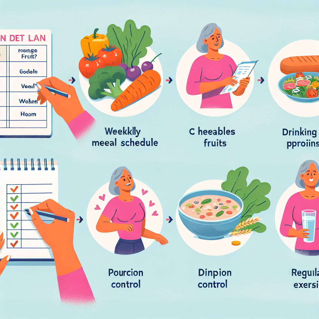 Langkah-Langkah Menyusun Rencana Diet Seimbang