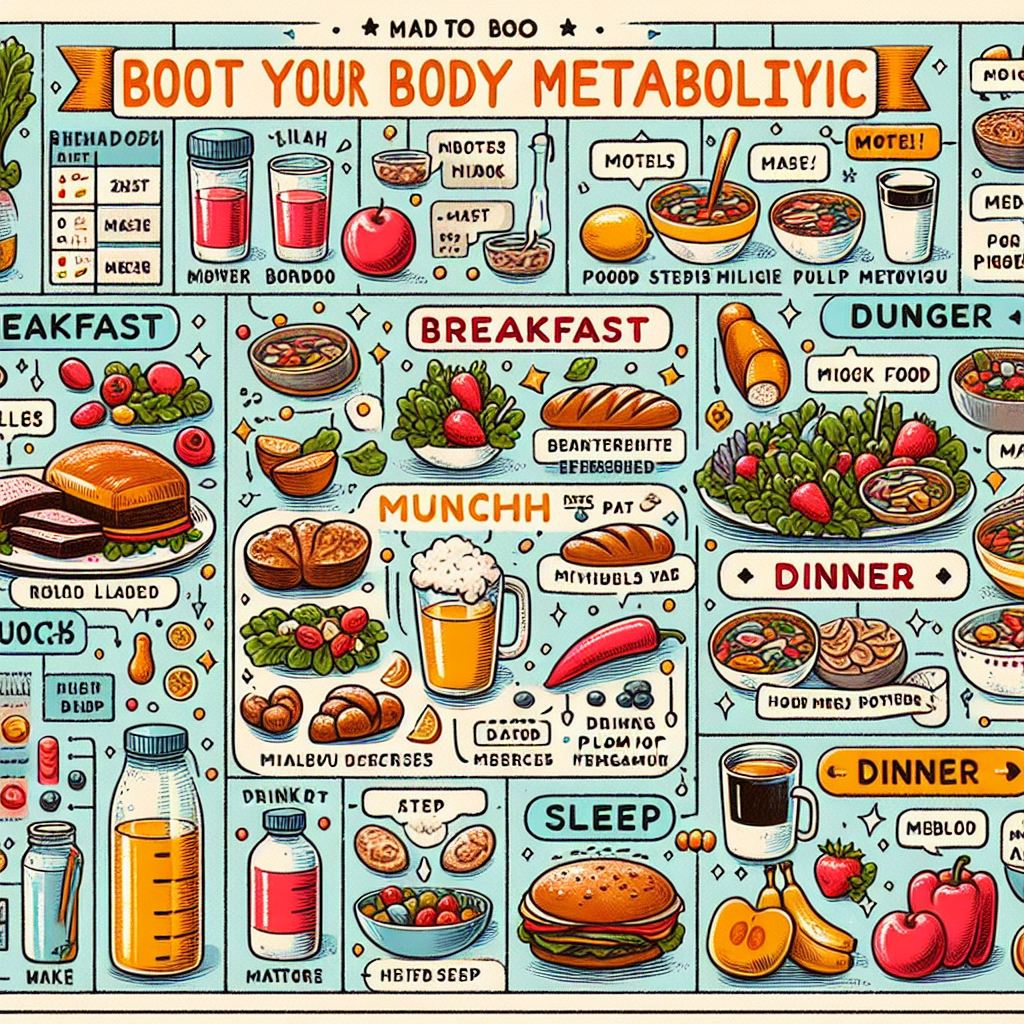 Rencana Diet untuk Meningkatkan Metabolisme Tubuh