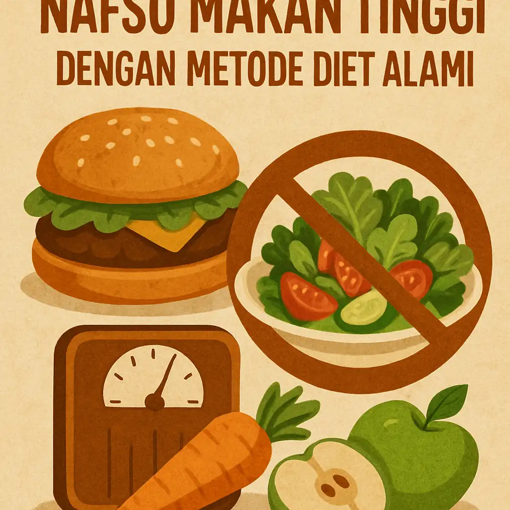 Mengatasi Nafsu Makan Tinggi dengan Metode Diet Alami